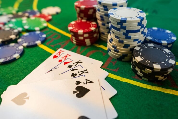 Capsa Banting card game table on 02 2d mobile app